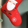 Personalised Children's Traditional Santa Stocking, thumbnail 3 of 4