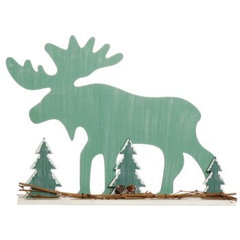 Nordic Moose Christmas Decoration, 2 of 6