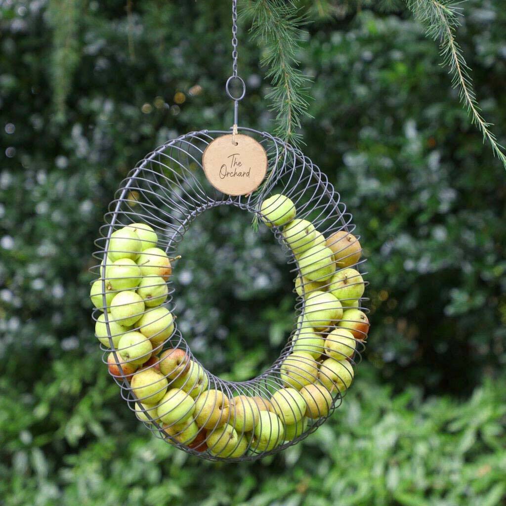 Personalised Garden Bird Feeder Ring By Dibor