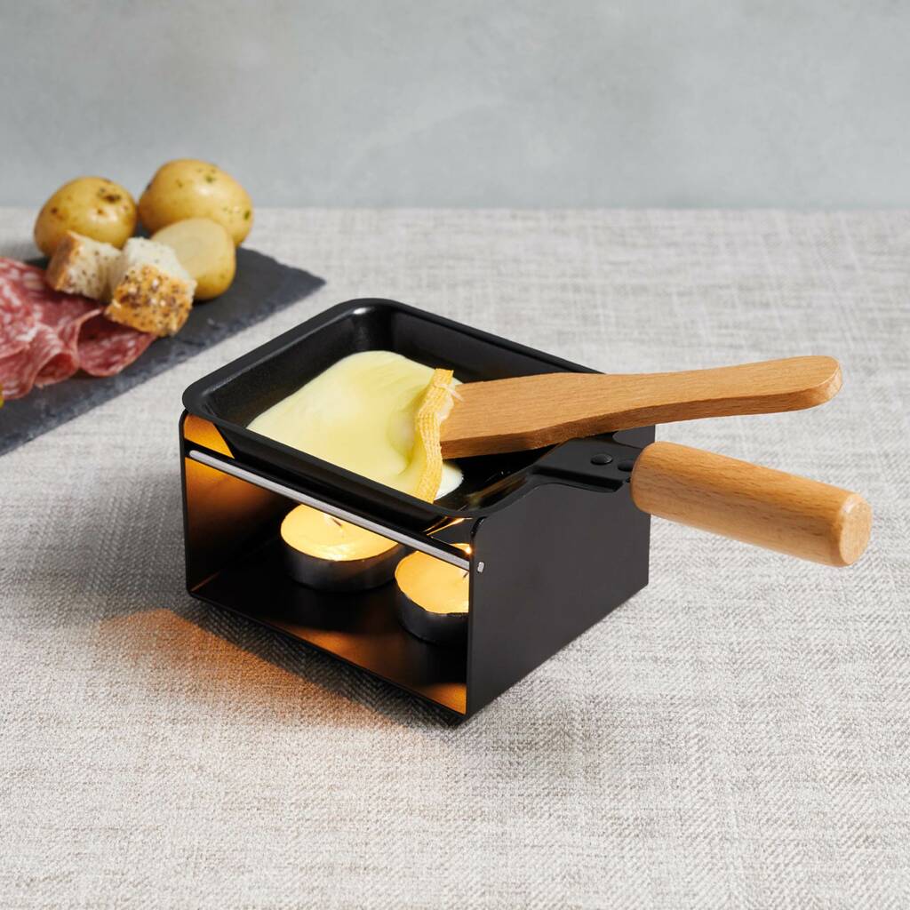 Raclette Pan With Burner Stand
