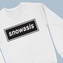 Snowasis Christmas Sweatshirt, thumbnail 1 of 2