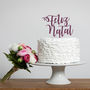 Personalised Two Words Or Name Cake Topper, thumbnail 3 of 5