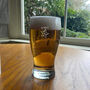 Personalised Engraved Pint Glass For 70th Birthday Gift, thumbnail 4 of 5