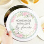 Personalised Abstract Rose Cake Tin, thumbnail 1 of 5