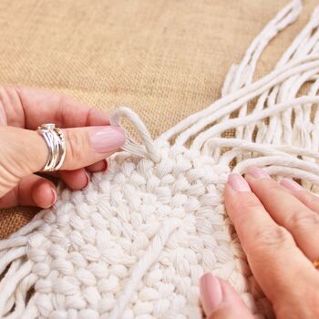 Diy Macramé Coaster Kit, 7 of 7