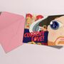 'Current Love' Henry 8th Funny Valentine Card With Sound, Light, Slide Eye, thumbnail 9 of 11