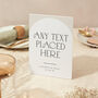 Wedding Cake Sign A5 Sturdy Foamex Sign Minimalist Arch, thumbnail 2 of 5