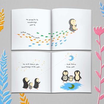 Personalised 'Promises To You' Book For Godchild, 8 of 12