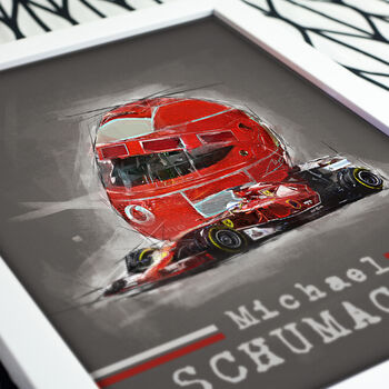 Schumacher F1 Poster, 3 of 4