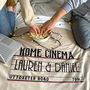 Personalised Home Cinema Family Fleece Blanket, thumbnail 1 of 3