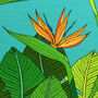 Tropical Bird Of Paradise Flower Print, thumbnail 5 of 7