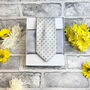 Grey Spot Tie Set, thumbnail 3 of 6