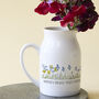 Personalised Birth Flower Ceramic Vase, thumbnail 1 of 6