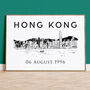 The Hong Kong Skyline Illustrated Print, thumbnail 1 of 7