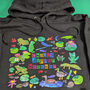 Personalised Wild Swimmer Hoodie, thumbnail 12 of 12