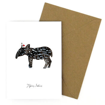 Tapir Calf Christmas Cards, 2 of 7