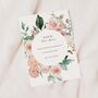 Blush Peony Wedding Save The Dates, thumbnail 1 of 4