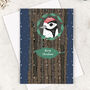 Woodpecker Christmas Card, thumbnail 3 of 3
