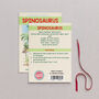 Wooden Spinosaurus Dinosaur Christmas Tree Decoration, thumbnail 2 of 3