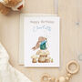 Personalised Fairy Tale Rabbit Birthday Card, thumbnail 1 of 2