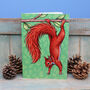 Red Squirrel Illustration Notebook, thumbnail 1 of 2