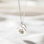 Personalised Handprint Or Footprint Charm Necklace, thumbnail 3 of 8
