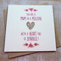 Heart Full Of Sparkle Mother's Day Card, thumbnail 1 of 3