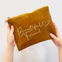 Velvet 'Beautiful Friend' Make Up Bag, thumbnail 4 of 10