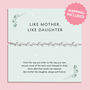 Like Mother Like Daughter Bracelet, thumbnail 1 of 10