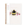 Spiral Notebook Organiser Botanical Bee, thumbnail 4 of 5