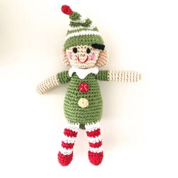 Handmade Fastive Elf Fair Trade Toy, 3 of 4