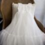 Flora In Ivory ~ Flower Girl | Party Dress, thumbnail 4 of 6