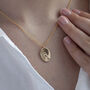 Gold Plated Or Sterling Silver Mother To Be Necklace, thumbnail 4 of 5