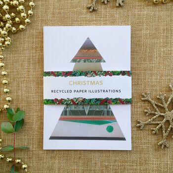 Christmas Postcards, Festive Christmas Trees, 3 of 8