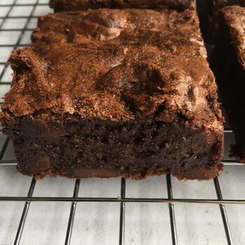 “Absolutely Incredible” Double Chocolate Vegan Brownies, 3 of 4