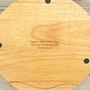 Personalised Wooden Cheese Board For Valentine’s Day, thumbnail 6 of 6