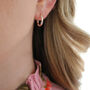 Jewelled Hoop Earrings, thumbnail 7 of 8