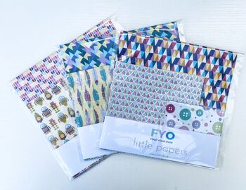 Lucky Dip Origami Paper Pack, 11 of 12