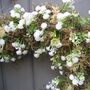 All Year Gypsophila Heart Wreath Gift Wedding, thumbnail 3 of 4