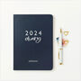 Personalised Modern 2024 Weekly Diary, thumbnail 2 of 8