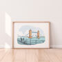 London's Tower Bridge Limited Edition Giclée Print, thumbnail 5 of 10