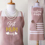 Personalised Soft Cotton Aprons, Tea Towels, thumbnail 3 of 12