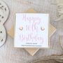 Happy 16th Birthday Rose Gold Earrings, thumbnail 1 of 4