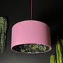 Wild Wood Deadly Night Shade Lampshade In Candy Floss, thumbnail 1 of 5