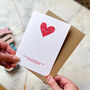 Valentines Romantic Card 'I'm Your Gift', thumbnail 1 of 4