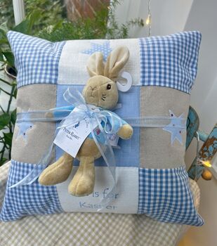 Personalised Alphabet Cushion, 12 of 12