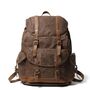 Waxed Canvas Water Repellent Backpack, thumbnail 2 of 12
