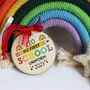 First School Uniform Wooden Tag, thumbnail 3 of 11