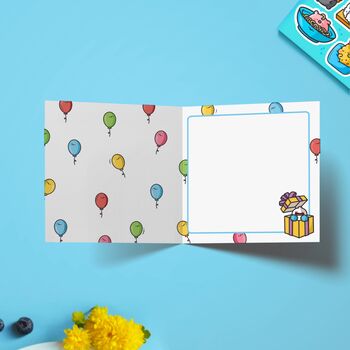 Birthday Kitchen Card | Cute Greetings Card, 2 of 4