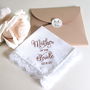 Mother Of The Bride Wedding Handkerchief Gift, thumbnail 2 of 8
